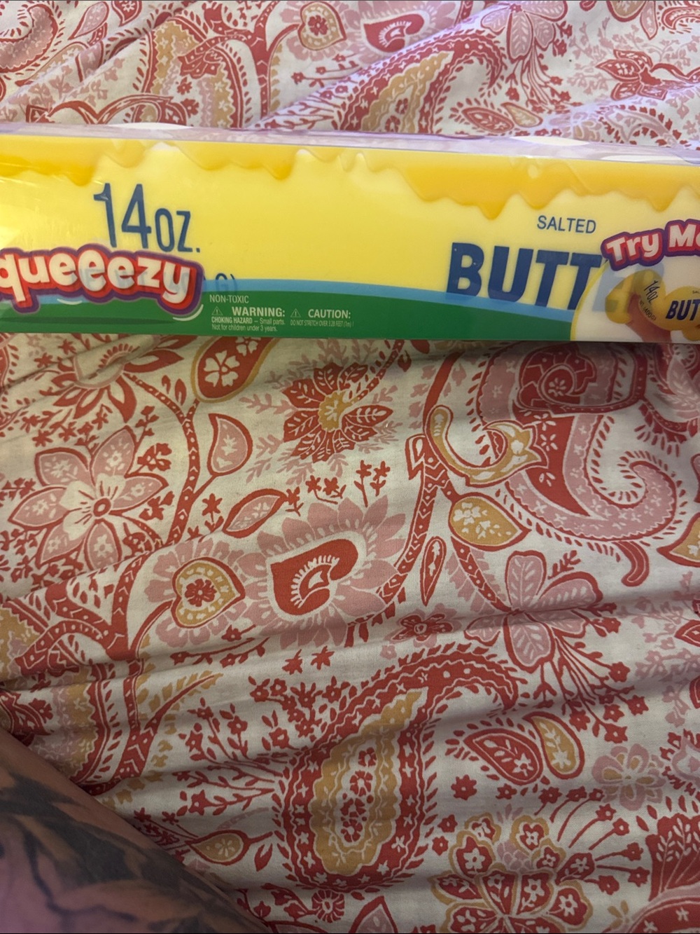 Salted Butter Play Dough – Yellow Kids Learning Toy
